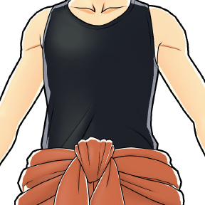 Tenue de volontaire de Katsuki Bakugo — Motivation au max : « Pas un seul déchet ne me survivra ! ».