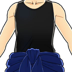 Tenue de volontaire de Katsuki Bakugo — Motivation au max : « Pas un seul déchet ne me survivra ! ».