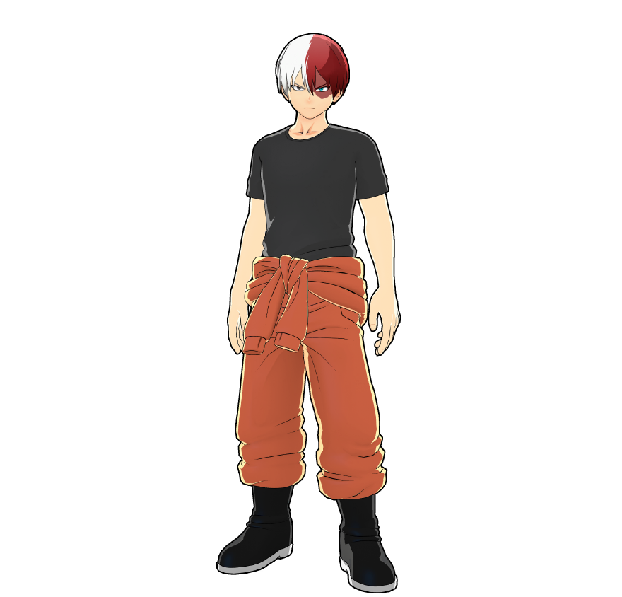 Tenue de volontaire de Shoto Todoroki
Travaille efficacement pour en finir le plus vite possible.