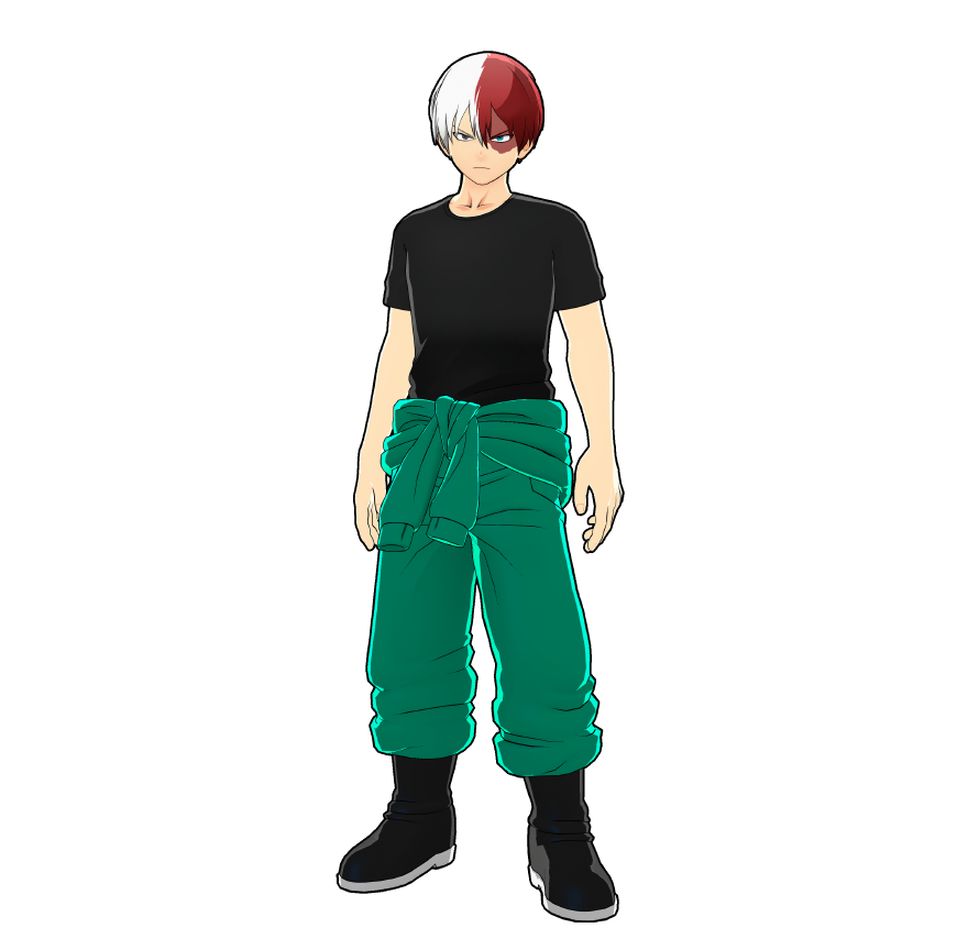 Tenue de volontaire de Shoto Todoroki
Travaille efficacement pour en finir le plus vite possible.