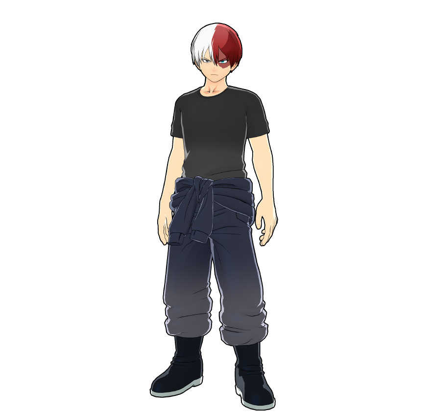 Tenue de volontaire de Shoto Todoroki
Travaille efficacement pour en finir le plus vite possible.