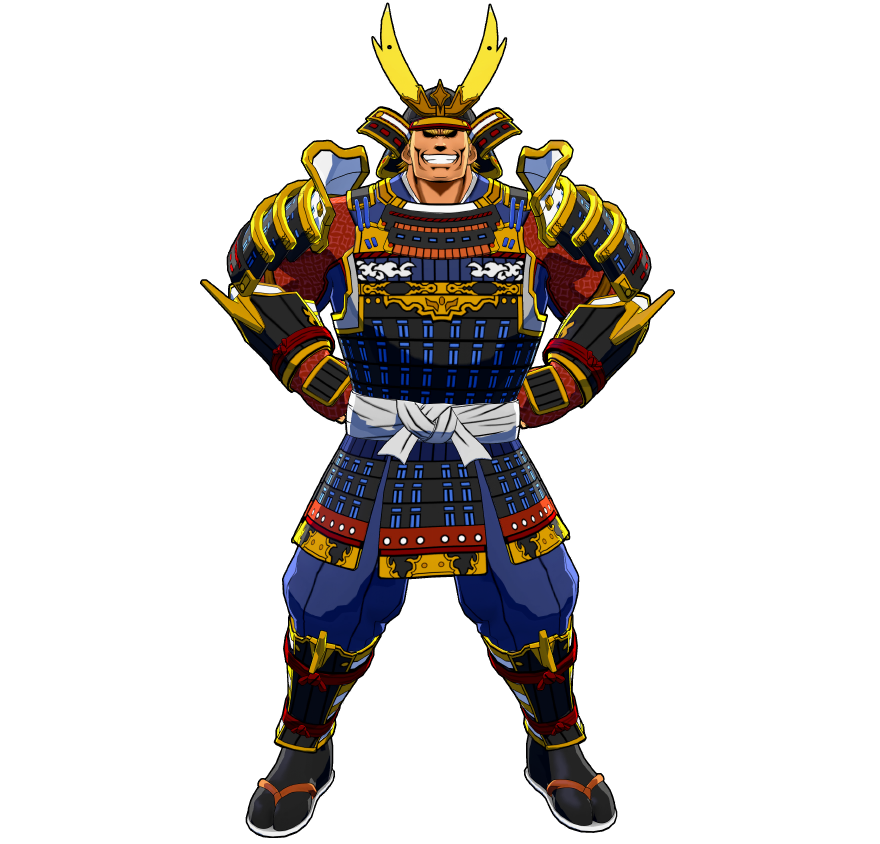 Une armure spéciale fabriquée spécialement pour All Might.
Pour demeurer aussi immuable qu'une montagne.