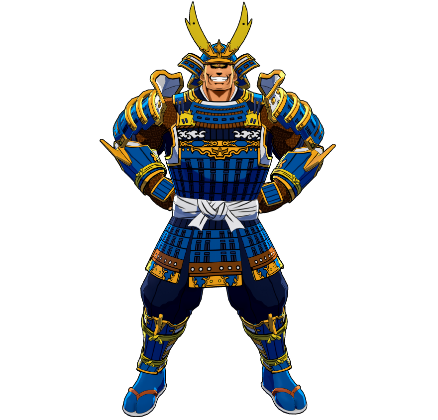 Une armure spéciale fabriquée spécialement pour All Might.
Pour demeurer aussi immuable qu'une montagne.