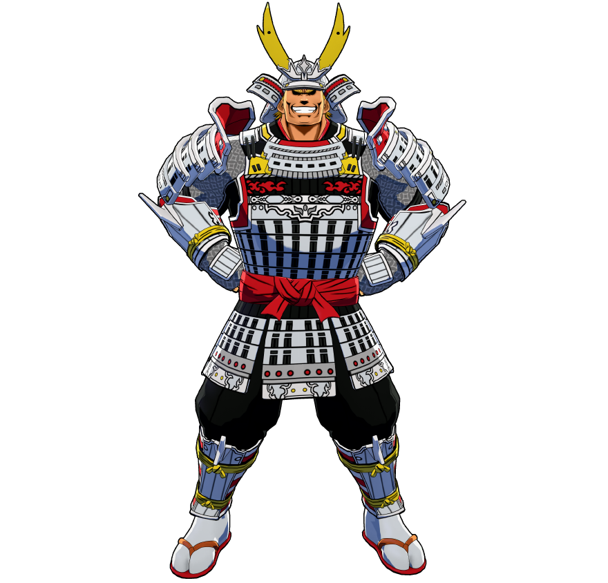 Une armure spéciale fabriquée spécialement pour All Might.
Pour demeurer aussi immuable qu'une montagne.