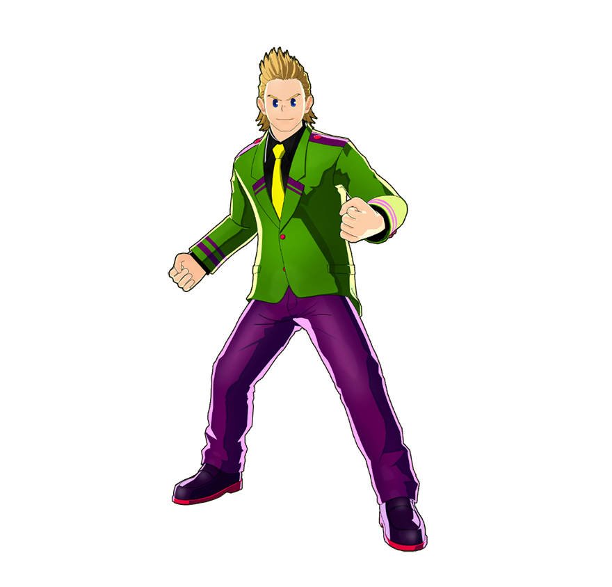 Tenue d'hiver du Lycée Yuei de Mirio Togata
Une tenue on ne peut plus standard. Il est nécessaire d'utiliser ses Alters avec précaution pour éviter de la déchirer.