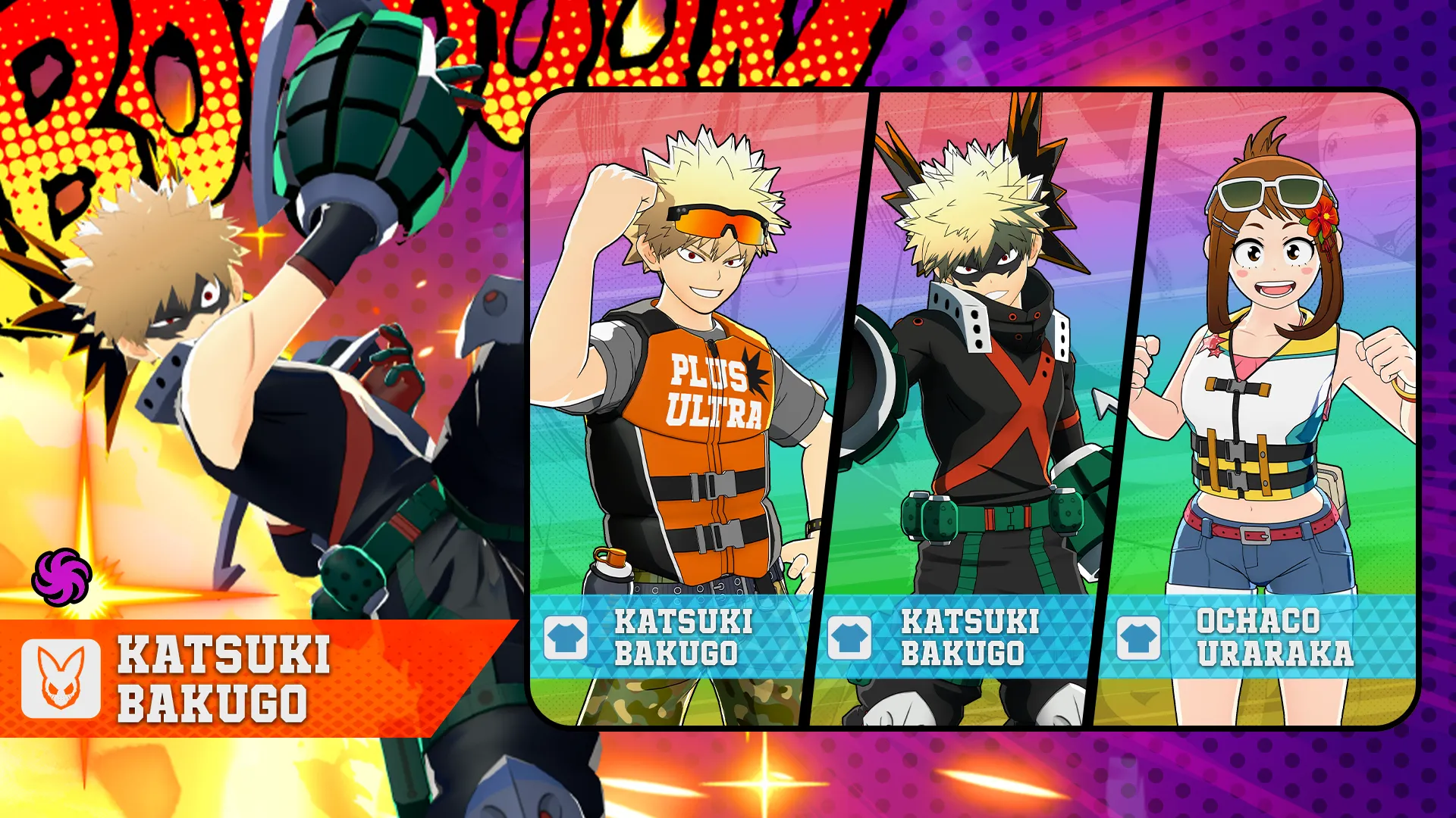 Tirage Personnages Alternatif (S18) : Bakugo