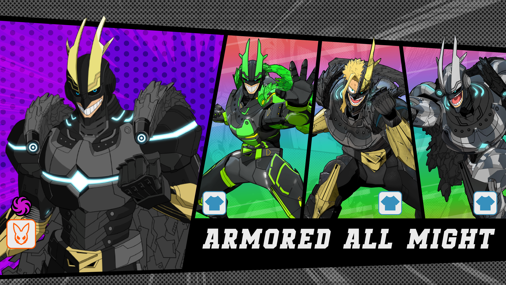 Tirage Personnages Original (S17) : Armored All Might en cours !