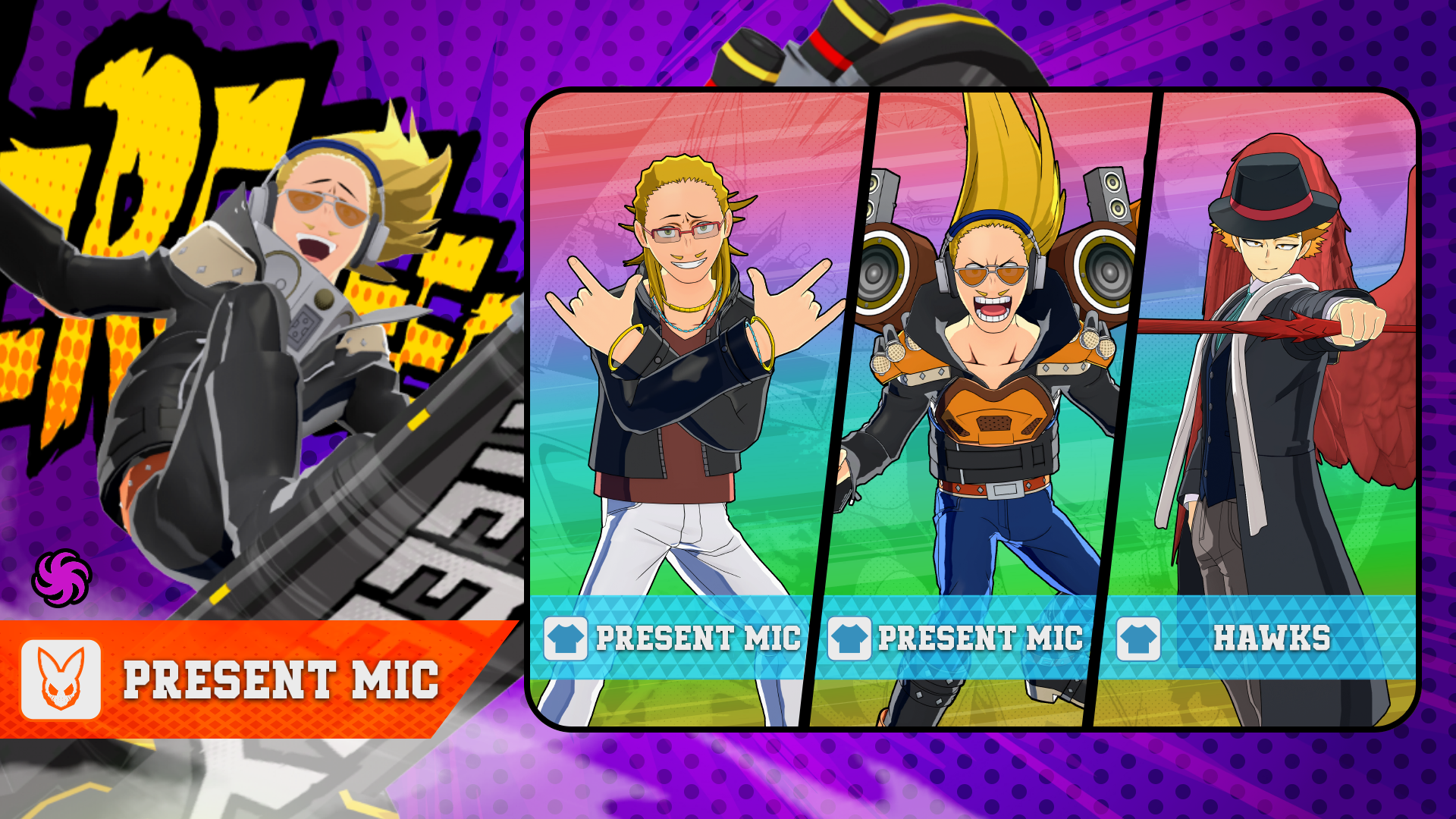 Tirage Personnages Alternatif (S17) : Present Mic en cours !