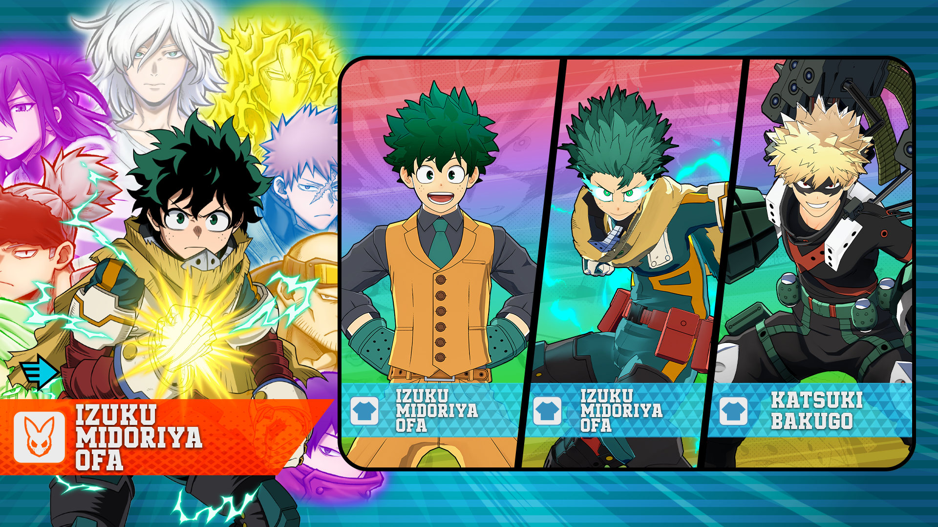 Tirage Personnages Original (S18) : Midoriya OFA en cours !