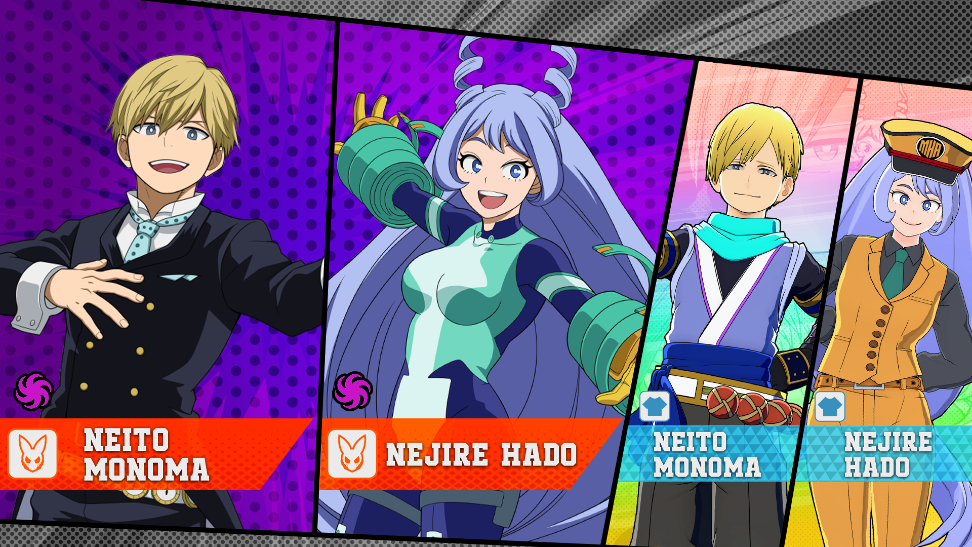 Tirage Personnages Original (S18) : Monoma + Hado en cours !