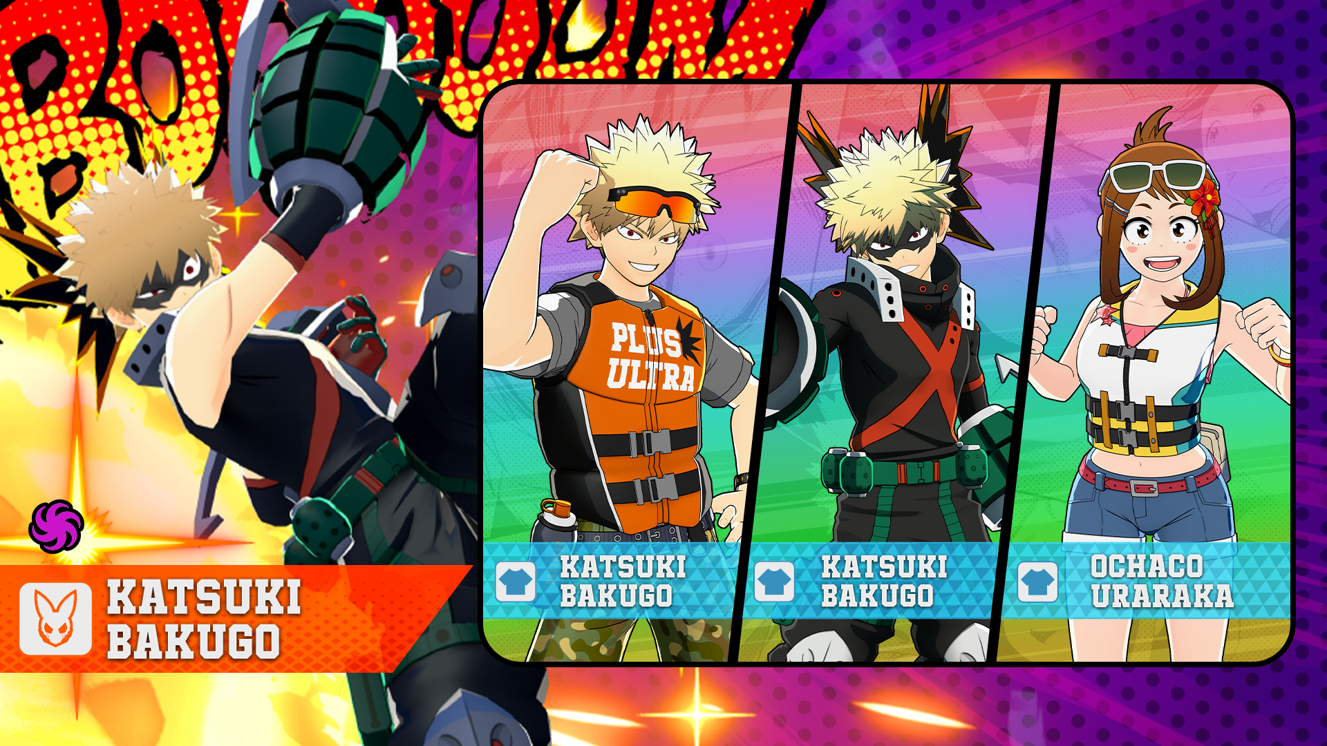 Tirage Personnages Alternatif (S18) : Bakugo en cours !