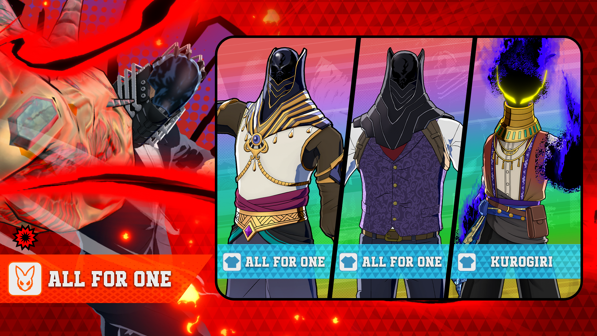 Tirage Personnages Alternatif (S18) : All For One en cours !