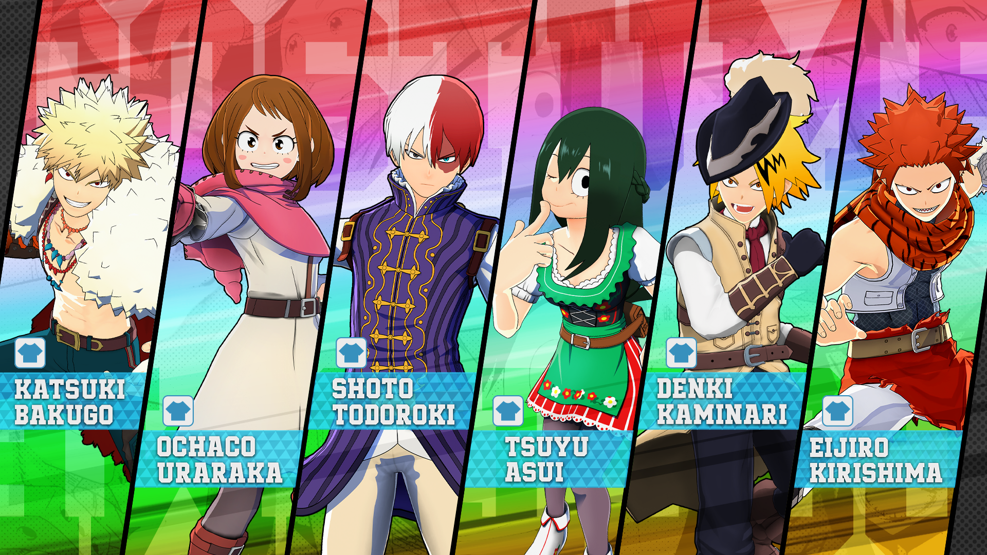 Tirage Costumes (S18) vol. Autre monde en cours !
