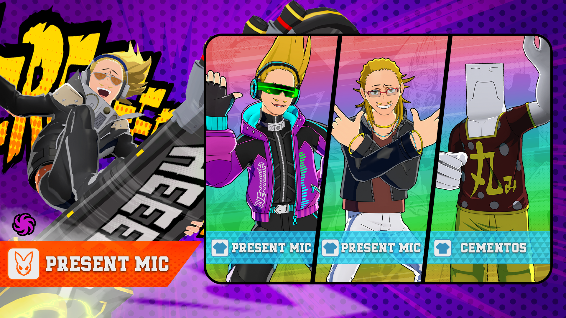 Tirage Personnages Alternatif (S19) : Present Mic en cours !
