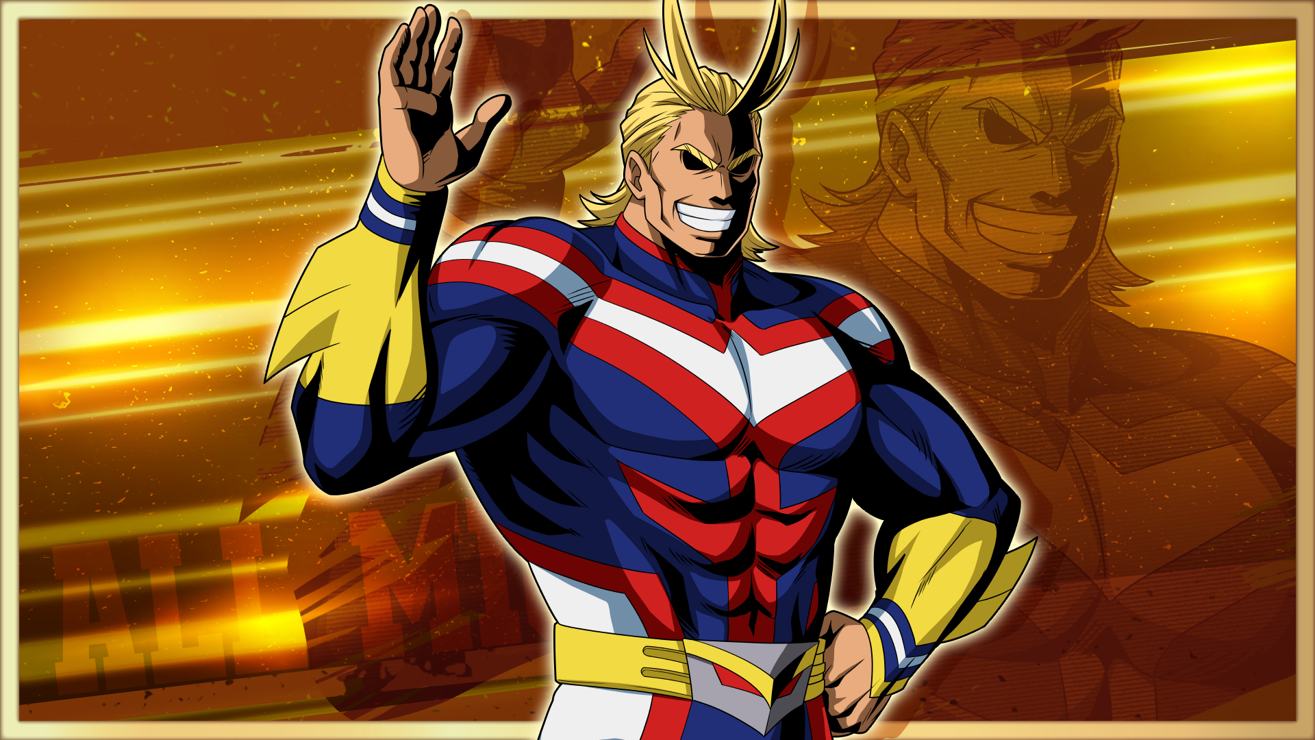 Campagne célébration d'anniversaire (All Might) en cours !
